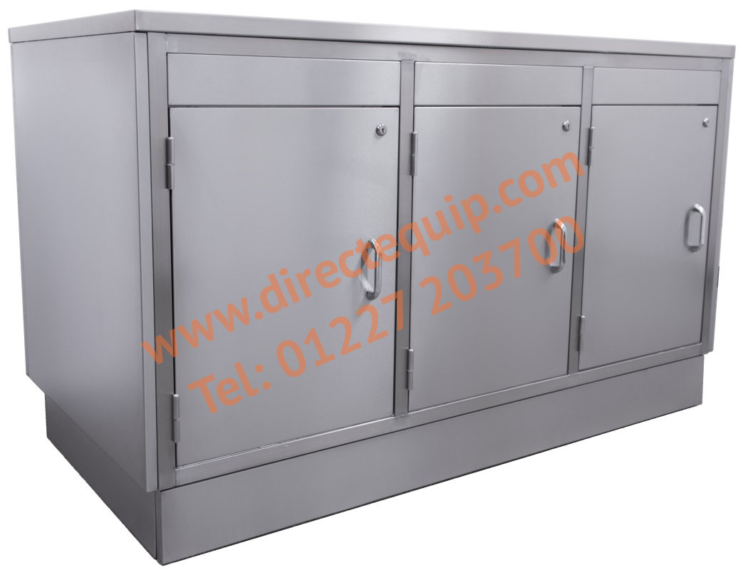Parry 3DBC 3 Door Base Counter Cabinet